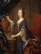 Portrait of Marie Anne de Bourbon Francois de Troy